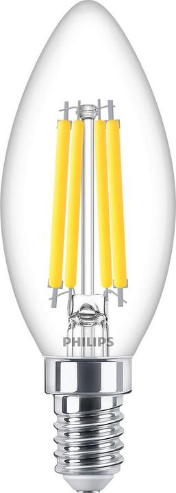 Immagine prodotto Philips MASTER Value Candela LED dimmerabile 3,4W (40W) E14 B35 927 vetro chiaro (E14, 3.40 W, 470 lm, D)