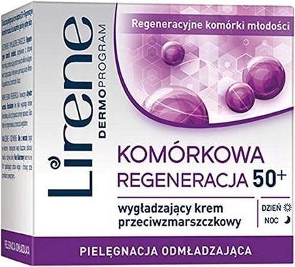 Actual product image Lirene LIRENE Dermo Regeneracja 50+ wygładzający krem przeciwzmarszczkowy Komórki Młodości 50ml (50 ml, 24h cream)