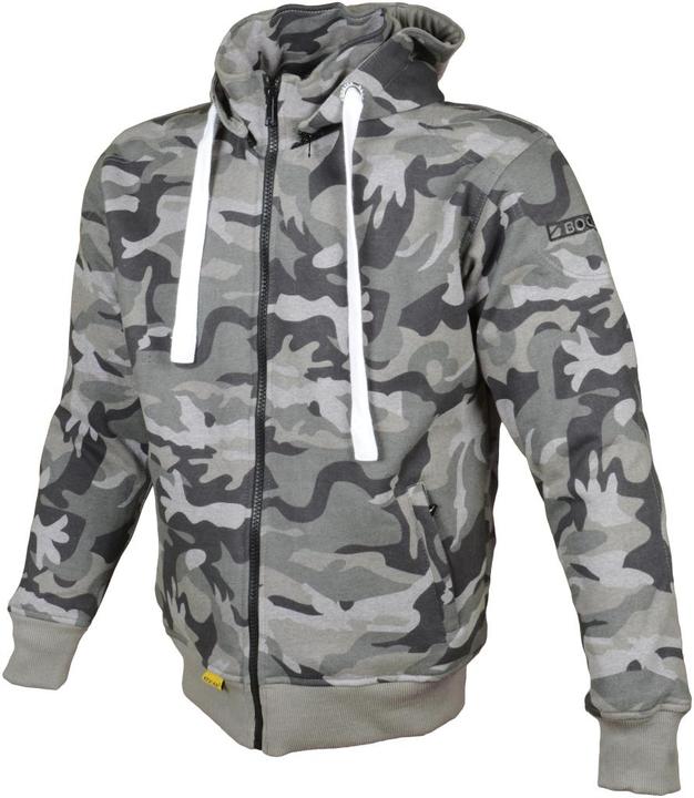 Booster CORE Hoodie grau camo S (S)