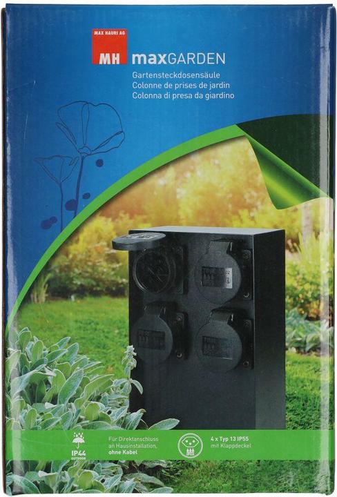 Produktbild Max Hauri Gartensteckdosensäule