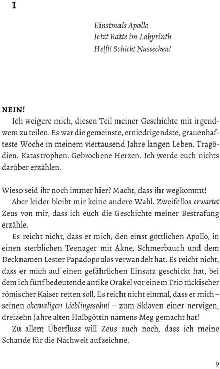 Produktbild Die Abenteuer des Apollo 3: Das brennende Labyrinth (Rick Riordan, Deutsch)