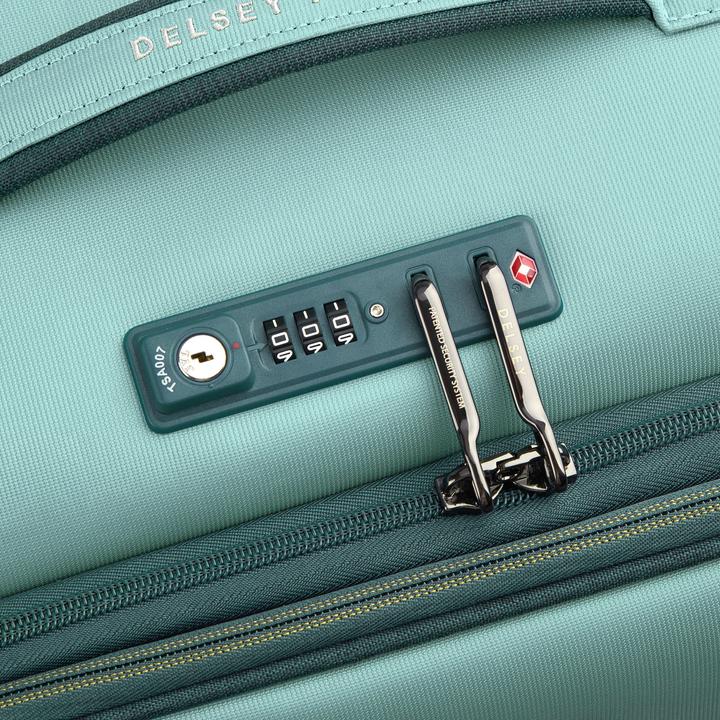 Actual product image Delsey Brochant 3 4-wheel cabin trolley 55 cm with stretch fold (40 l, Hand luggage (up to 50 litres))