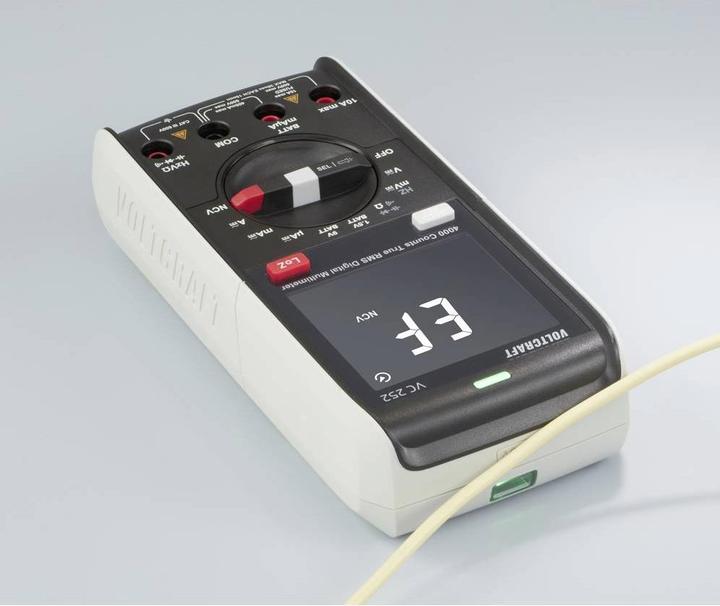 Immagine prodotto Voltcraft VC252 Multimetro portatile digitale CAT III 600 V Display (conteggi): 4000 (CAT III 600V)