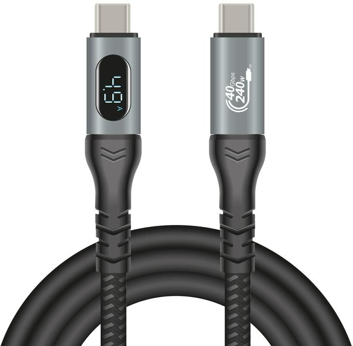 Produktbild Delock USB Typ C – USB Typ C (1 m, USB 4.0, 240 W)