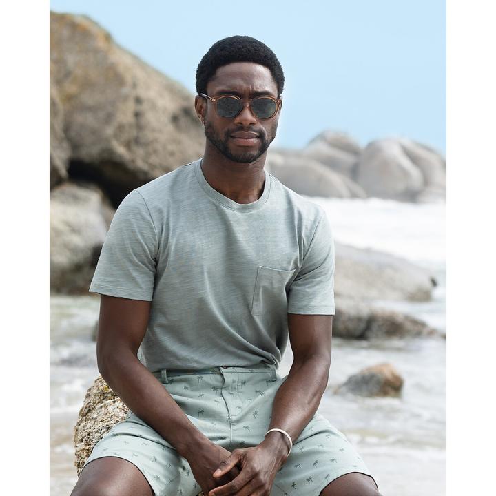 Actual product image La Redoute Collections T-Shirt mit rundem Ausschnitt (L)