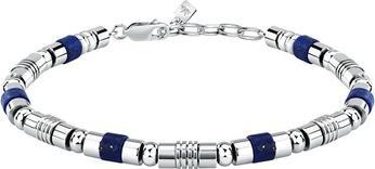 Morellato - Steel men's bracelet with lapis lazuli Pietre S1741