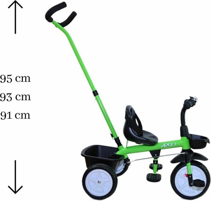 Actual product image Mally Kinderwagen Milly Axel grün