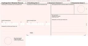 Actual product image Simfact Deposit slip ES, boxed (100 x)