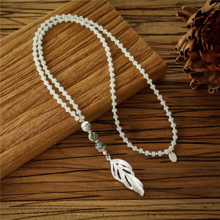 Produktbild Andreani Halskette mit echtem Jade (8 cm)