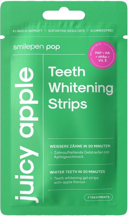 Actual product image SmilePen Pop Whitening Strips Juicy Apple (Strips)
