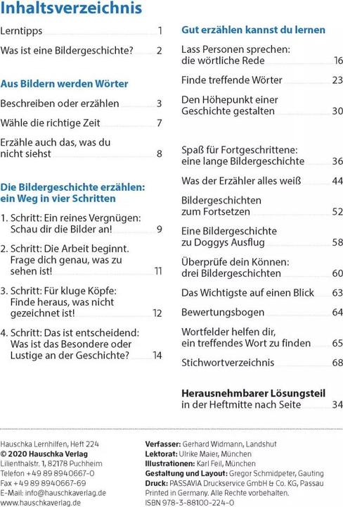 Produktbild Bildergeschichte. Aufsatz 4.-5. Klasse (Deutsch, Gerhard Widmann, Karl Feil, 2021)