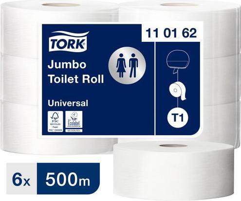 Productafbeelding Tork 110162, 500 m, 9,4 cm, 26 cm, 5,9 cm, 20 cm, 1,25 kg (6 x)