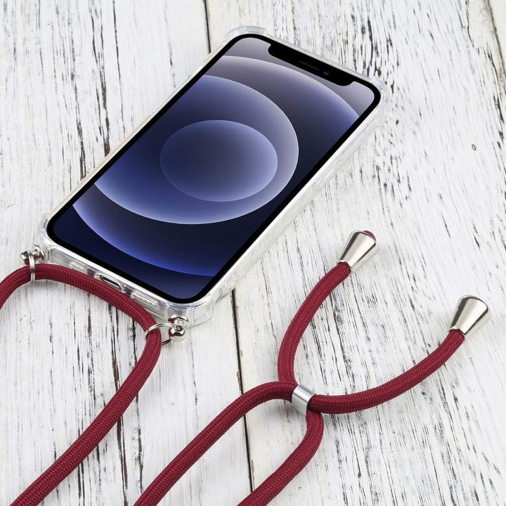 Produktbild König Design Hülle Handy Schutz für Apple iPhone 13 mini Case Cover Tasche Etuis Bumper Rot
