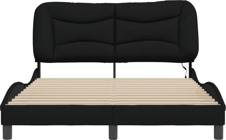 Image du produit VidaXL Cadre de lit avec tissu LED (120 x 200 cm)