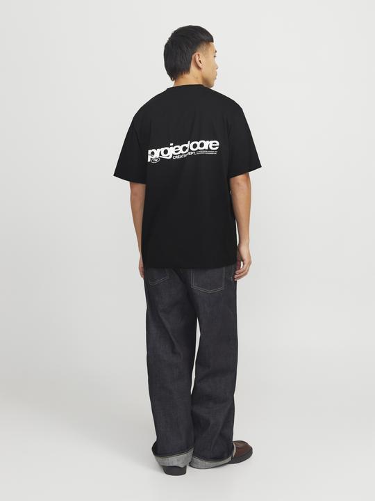 Actual product image Jack & Jones Jcounion Back Print Tee Ss Crew Sn (S)