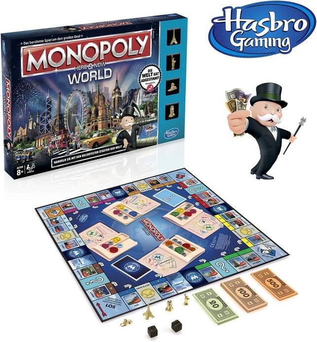 Produktbild Hasbro Monopoly World (Deutsch)