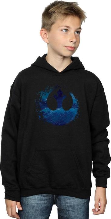 Produktbild Star Wars The Rise Of Skywalker Resistance Symbol Wave Kapuzenpullover Jungen (128)