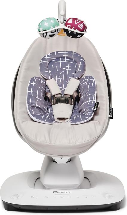 Image du produit 4moms Coussinet pour nouveau-né pour mamaRoo 5 peluche Gris/blanc