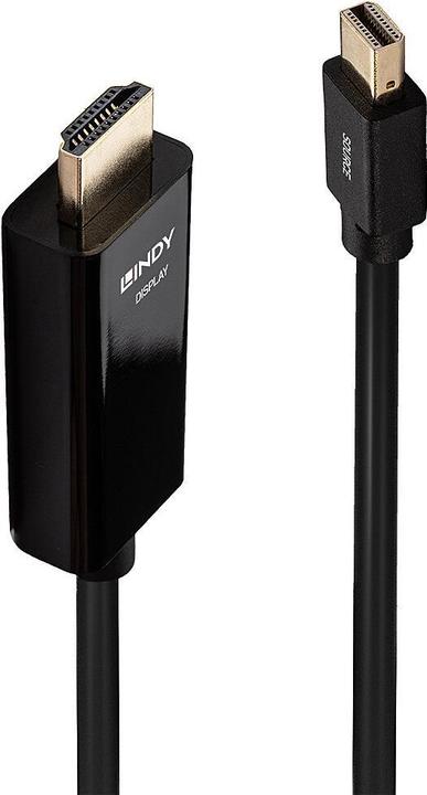Produktbild Lindy Mini DisplayPort — HDMI (Typ A) (1 m, DisplayPort, HDMI)