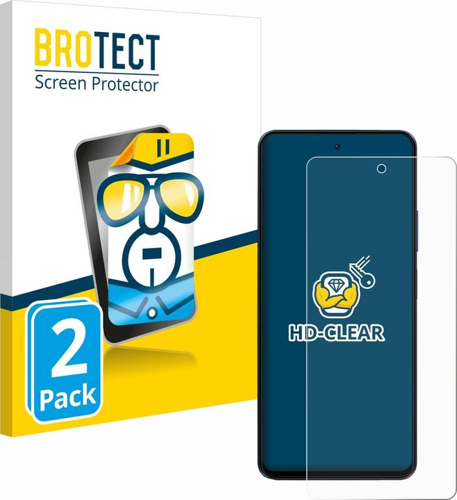 Actual product image BROTECT Screen Protector Clear (2 Piece, Blackview A8 Max)