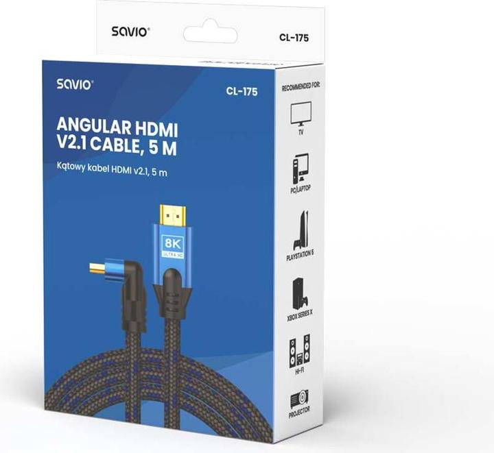 Actual product image Savio HDMI – HDMI (5 m, HDMI)