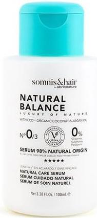 NoName SOMNIS&HAIR Natural Balance 98% Natural Hair Serum 100ml (Körpercreme, 100 ml)