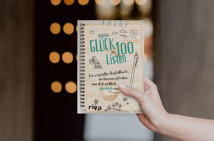 Produktbild Mein Glück in 100 Listen (Deutsch, Riva Verlag, 2017)