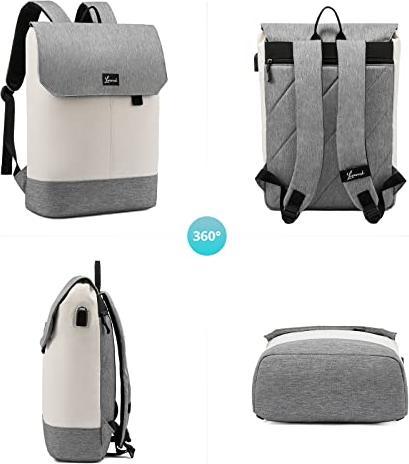 Immagine prodotto Only-Bags.Store Zaino Scuola Borsa Laptop Borsa Lavoro Zaino Notebook Impermeabile con Scomparto Laptop 15.6