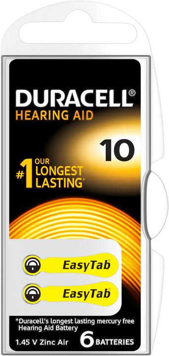 Produktbild Duracell Electronics Easy Tab (6 Stk., PR70, 90 mAh)