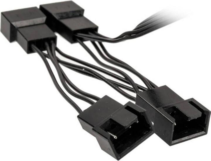Actual product image Kolink 1-4 PWM fan splitter cable