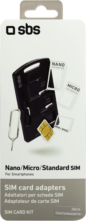 Produktbild SBS Adapterkit für SIM-Karte