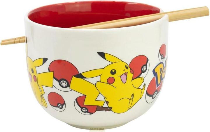 Image du produit Stor POKEMON - Pikachu - Bol à Ramen avec Baguette - 450 ml (0.50 l)