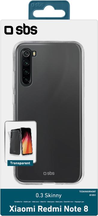 Produktbild SBS Schutzhülle (Xiaomi Redmi Note 8)