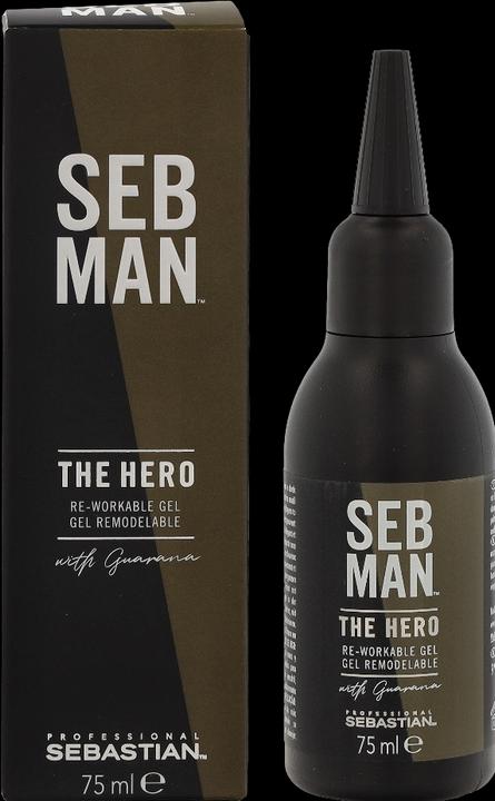 Image du produit Sebastian Le Hero Re-Workable Gel (Cire capillaire, 75 ml)