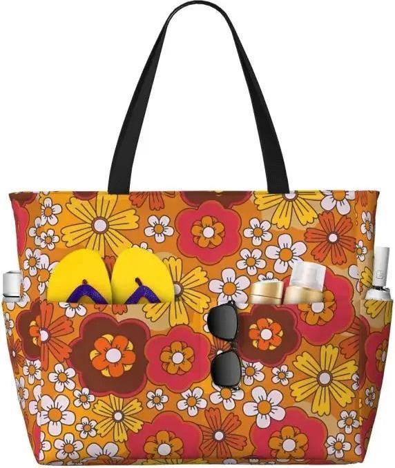 Immagine prodotto Only-Bags.Store Tasche Wasserdicht Sanddicht Zipper Strand Tote Taschen für Pool Gym