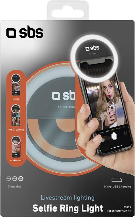 Actual product image SBS Selfie Ring Light