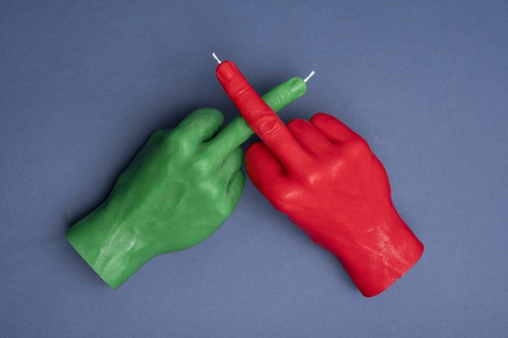 Image du produit Candle Hand Va te faire foutre (1 pcs)