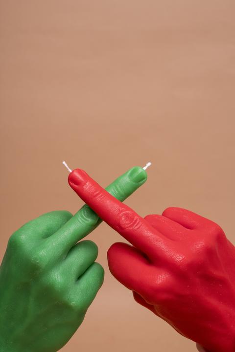 Image du produit Candle Hand Va te faire foutre (1 pcs)