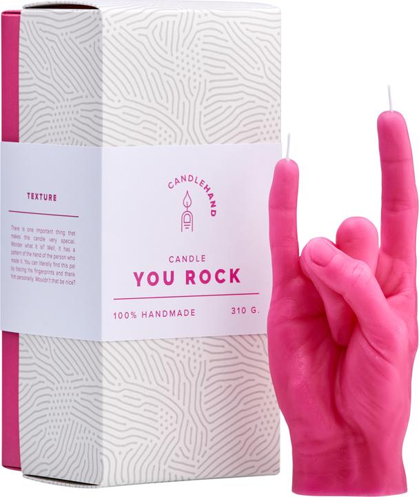 Immagine prodotto Candle Hand Tu Rock (1 pz.)