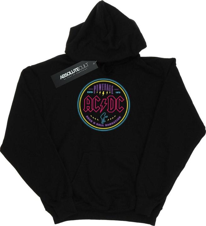 Produktbild AC/DC Circle Neon Kapuzenpullover (L)