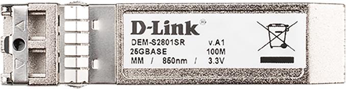 Actual product image D-Link DEM-S2801SR Network Transceiver Module Fiber Optics SFP28 850 nm