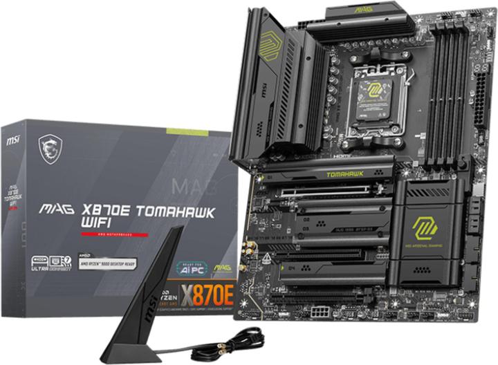 Actual product image MSI MAG X870E TOMAHAWK WiFi (AM5, AMD X870E, ATX)