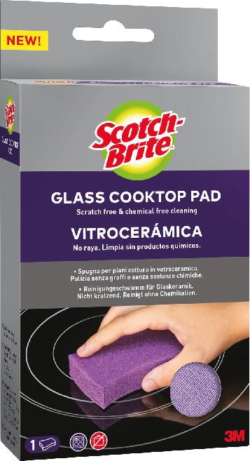 Scotch-Brite Éponge de nettoyage pour vitrocéramique (1 pcs)