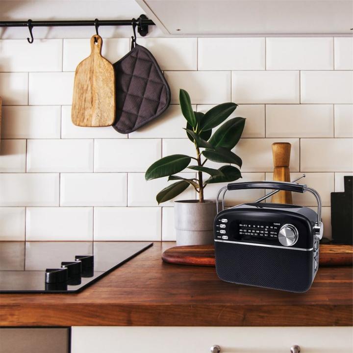 Image du produit Manta Radio portable FM/AW/SW avec panneau solaire (AM, FM, Bluetooth)