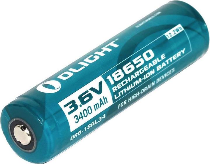 Actual product image Olight 18650