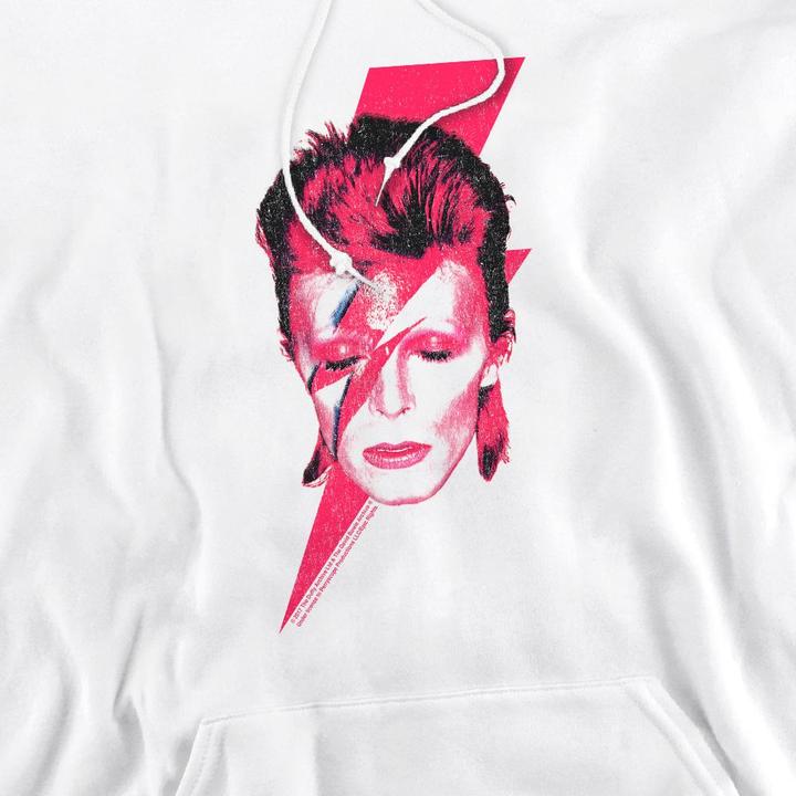 Immagine prodotto David Bowie Aladdin Sane Felpa con Cappuccio Uomo (XL)