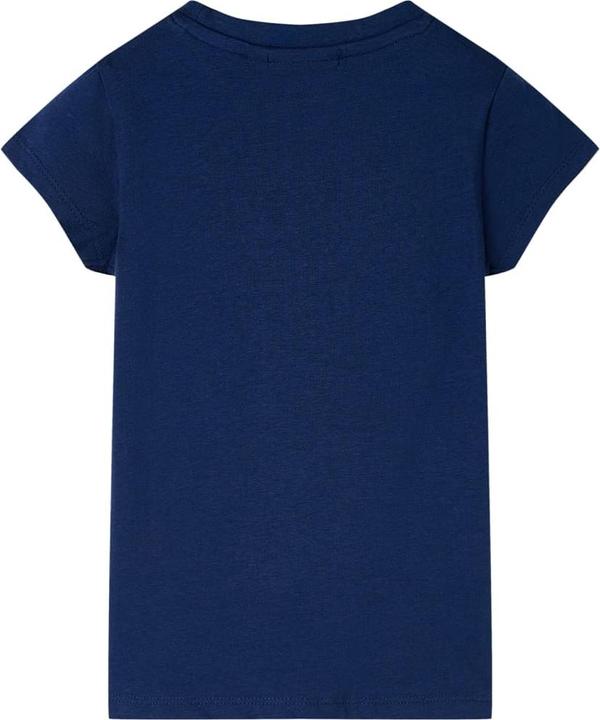Immagine prodotto VidaXL T-shirt per bambini blu navy 116,Materiale: 95 % cotone. 5 (116)