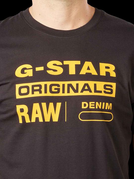 Image du produit G-Star Printed Graphic Eight T-Shirt Regular Fit Black (XL)