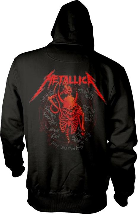 Actual product image Metallica Plastichead - Skull Screaming 72 Seasons Hoodie Kapuzenpullover (S)