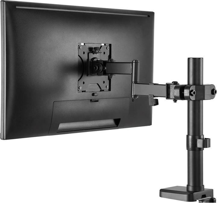 Image du produit Maclean MC-984 LED LCD Monitor Arm Bracket for Pole Mounting 8kg 28-60mm Extendable Folding 17-32" (bras (Tables, 32")